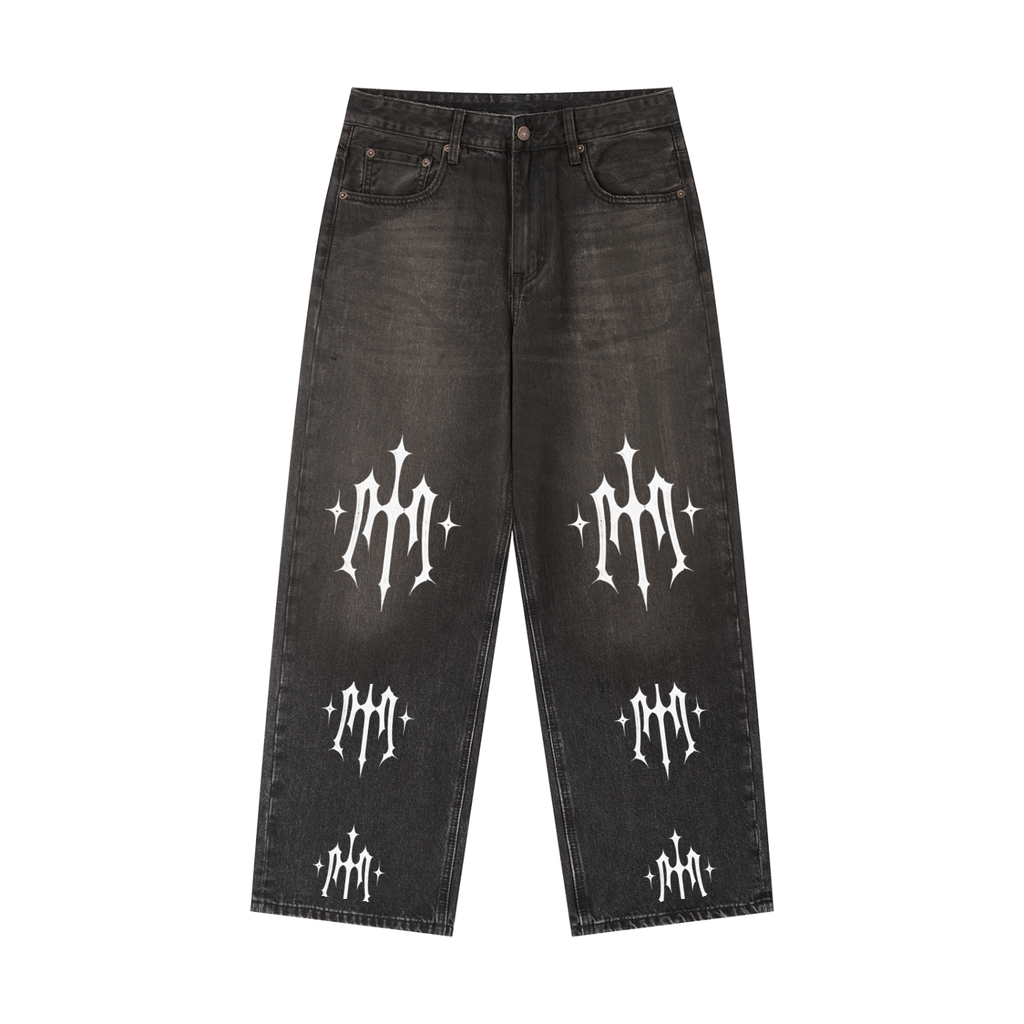 Holy Motion Monogram Heavyweight Denim Jeans