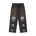 Holy Motion Monogram Heavyweight Denim Jeans