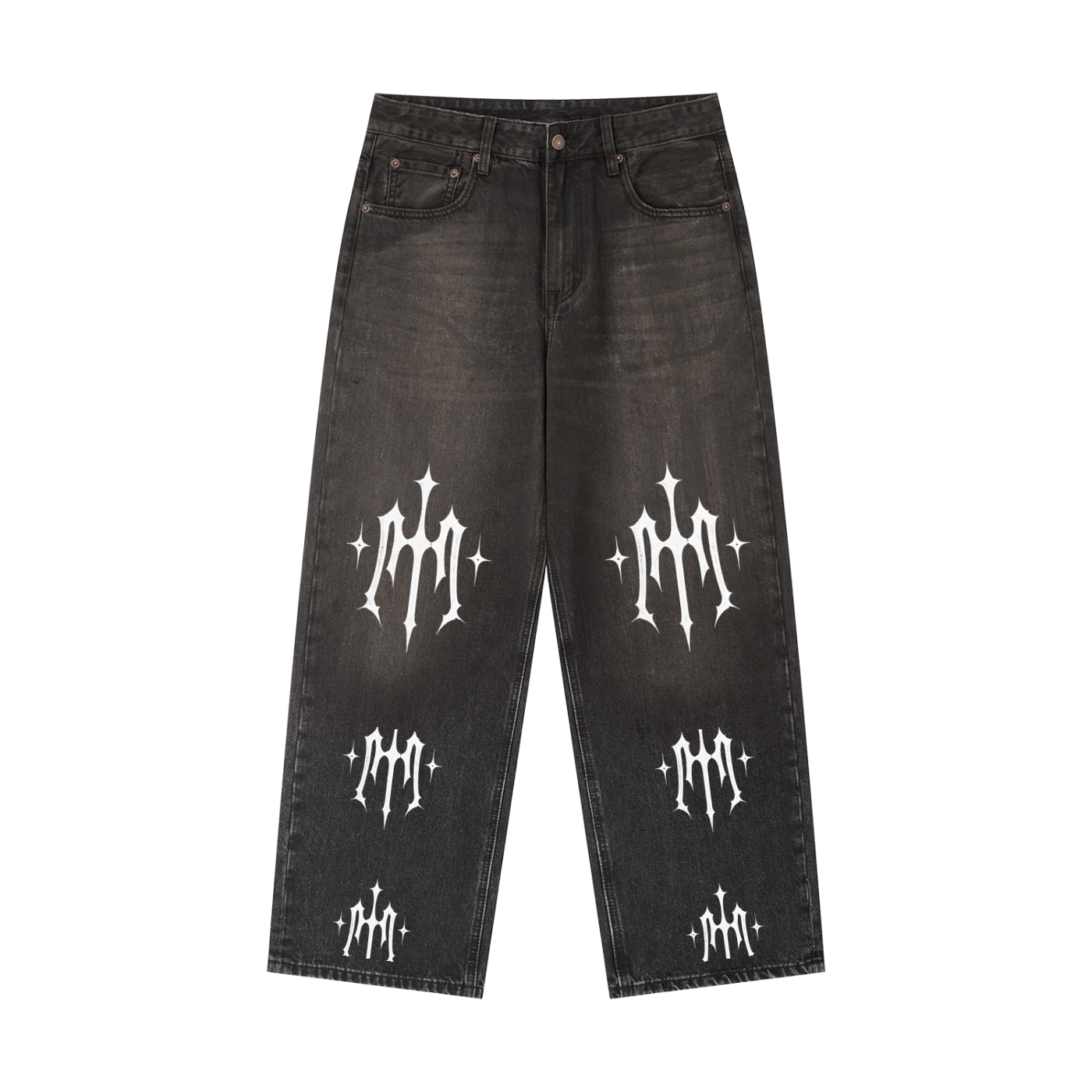 Holy Motion Monogram Heavyweight Denim Jeans