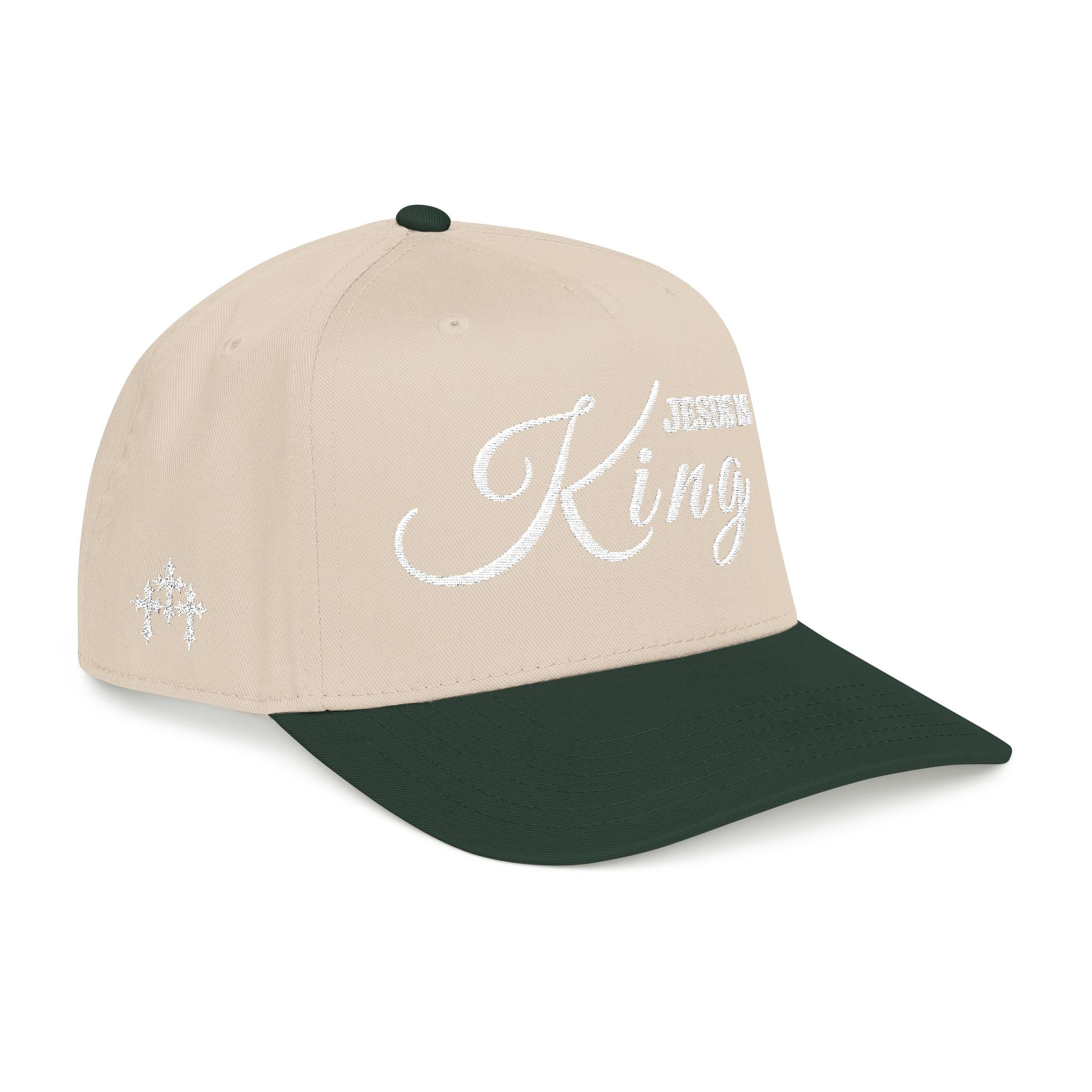 Jesus Is King Mid Profile Baseball Cap