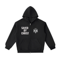 Saved By Christ ZipUp Hoodie