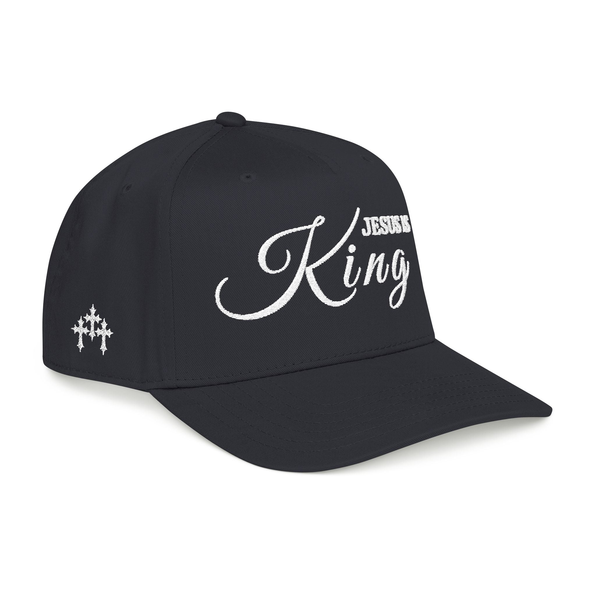 Jesus Is King Mid Profile Baseball Cap