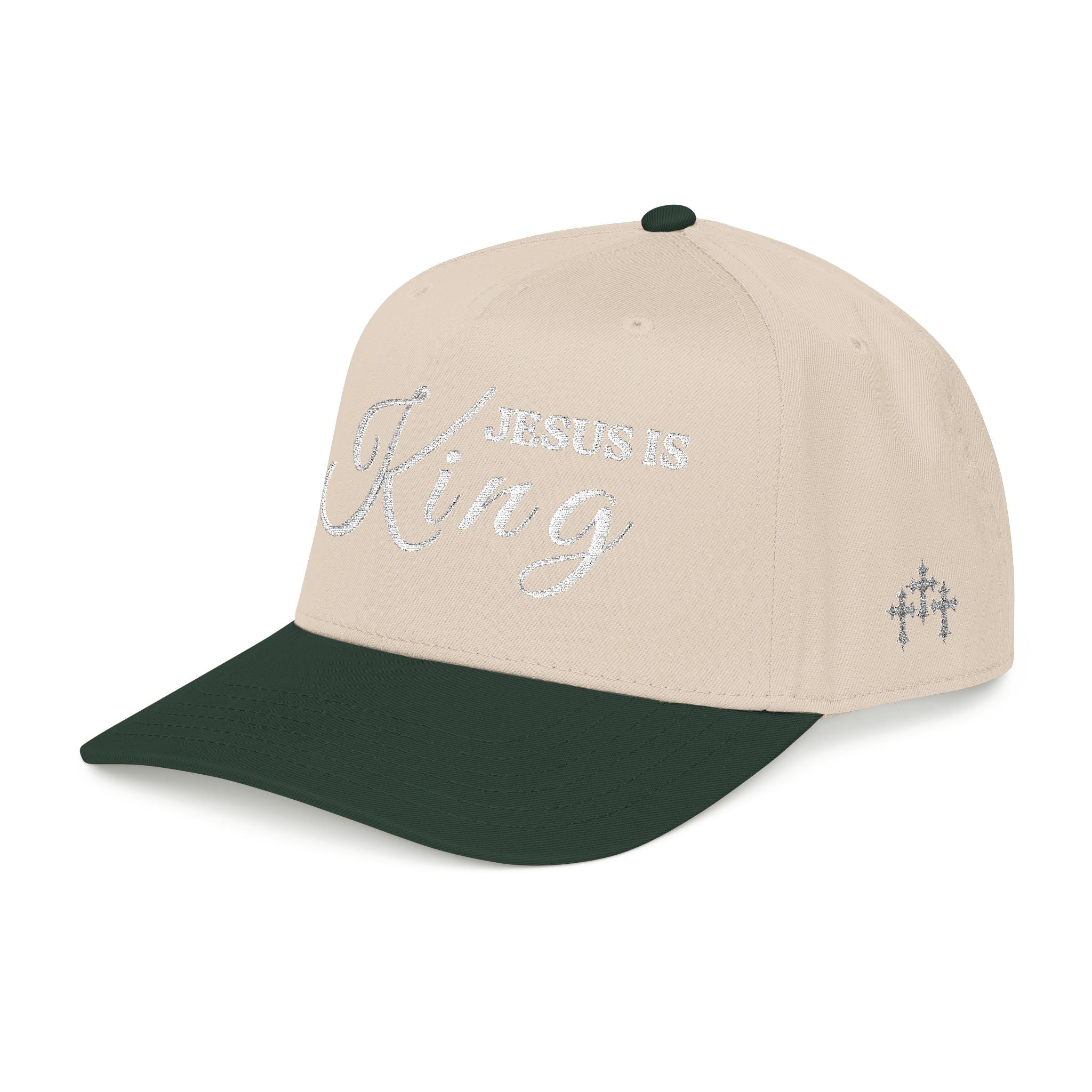Jesus Is King Mid Profile Baseball Cap