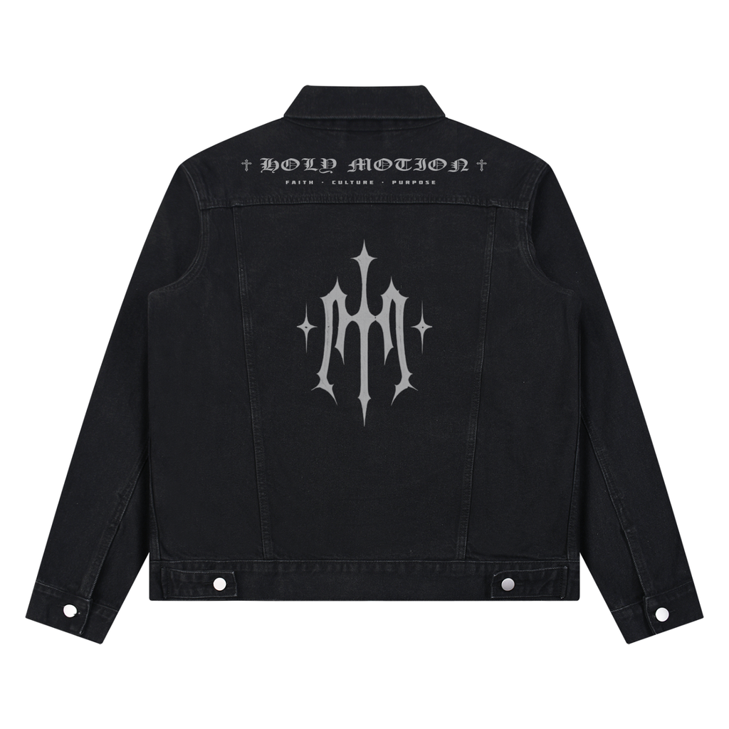 Holy Motion Vintage Wash Denim Jacket