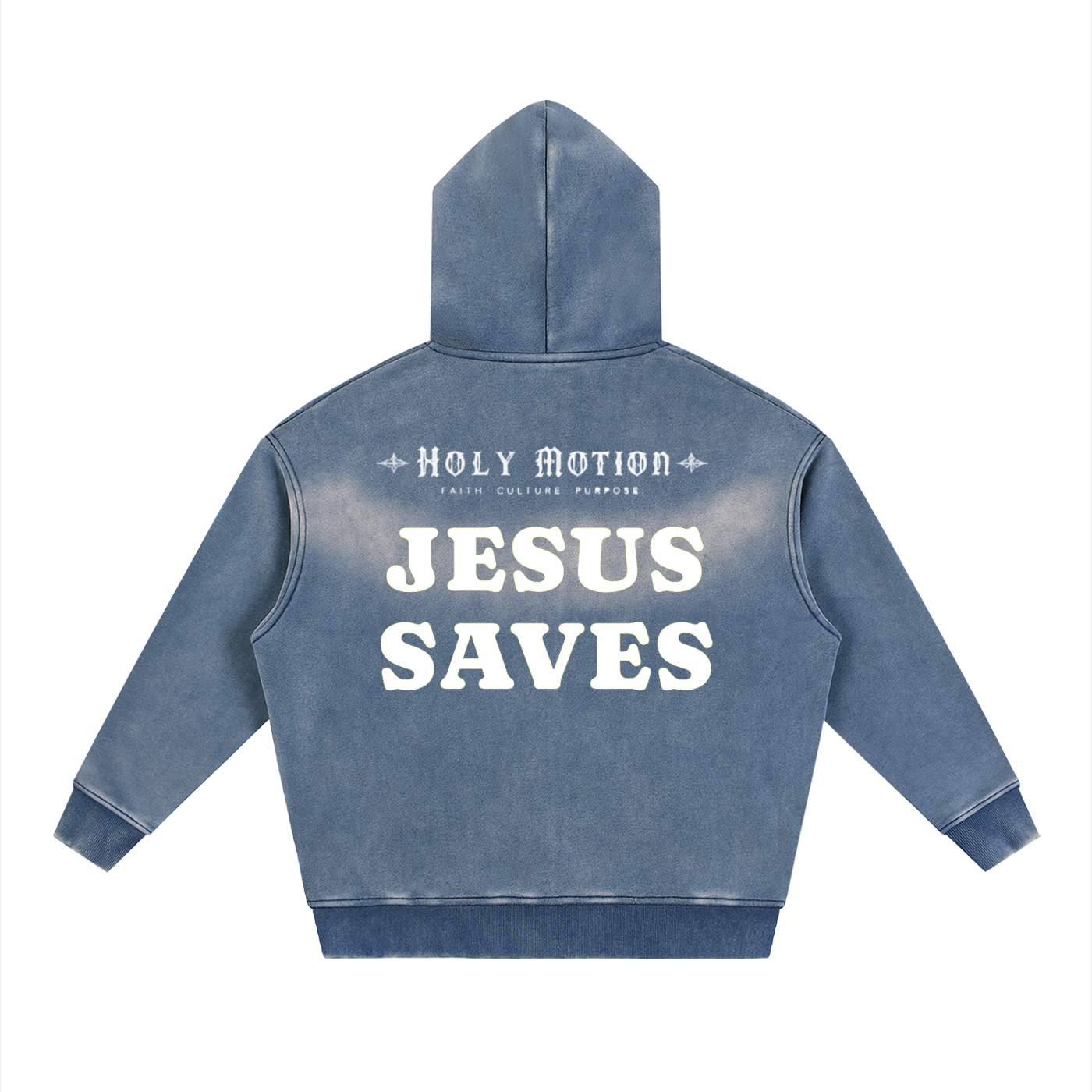 Jesus Saves ZipUp Hoodie
