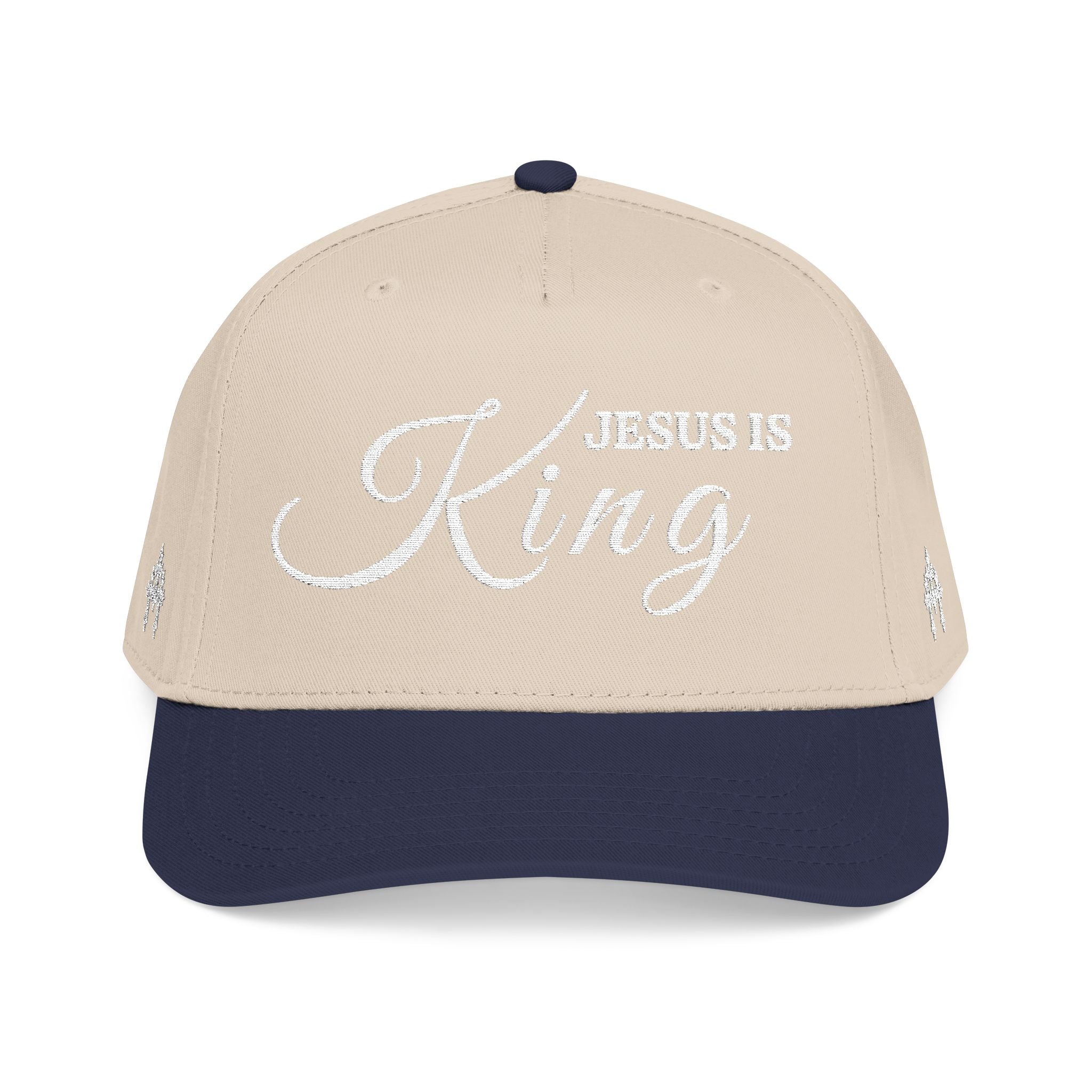 Jesus Is King Mid Profile Baseball Cap
