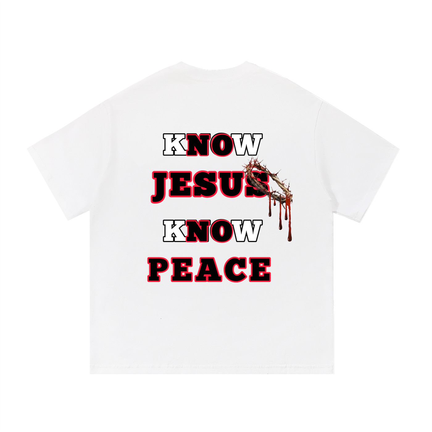 Holy Motion: Know Jesus Know Peace T-shirt