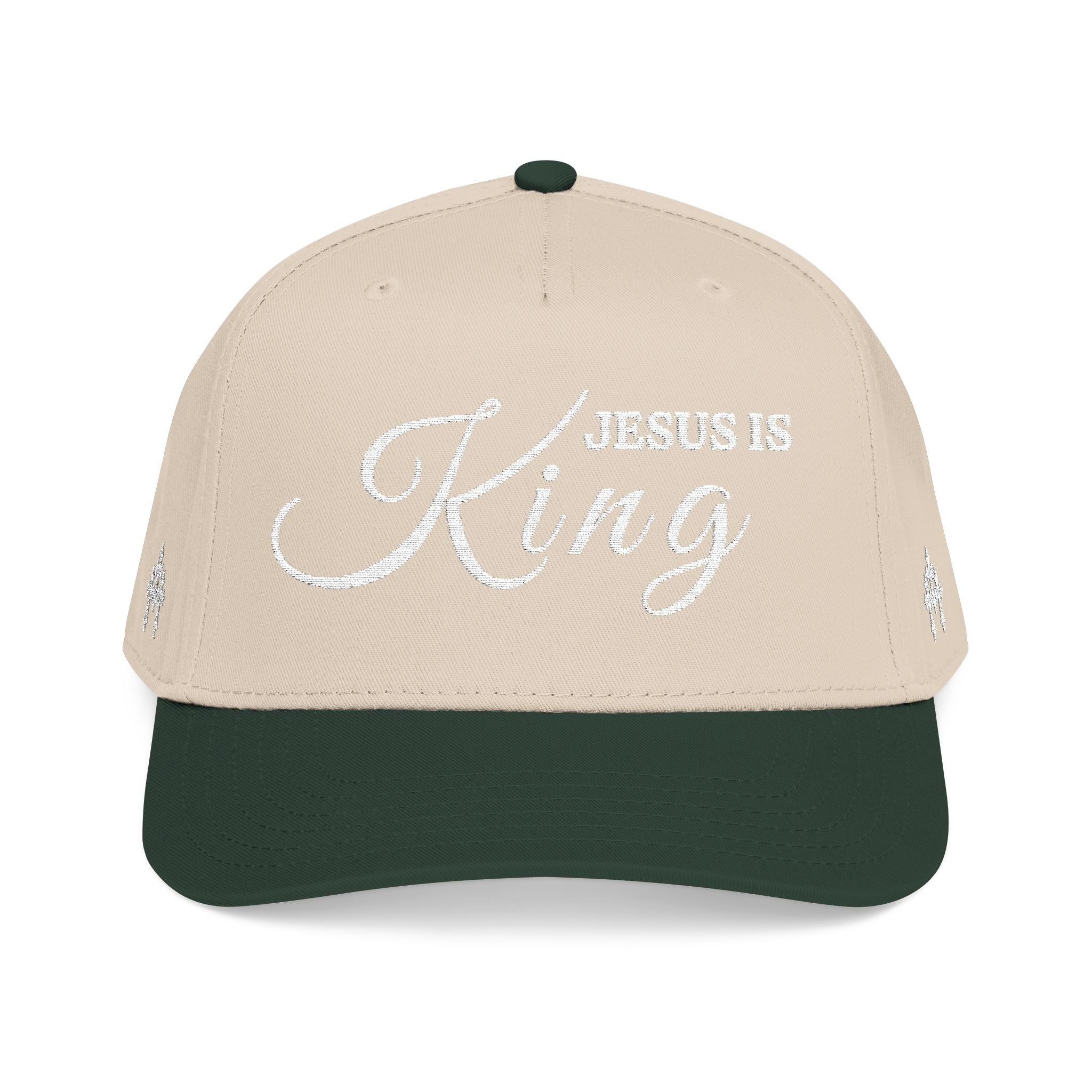 Jesus Is King Mid Profile Baseball Cap