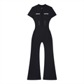 Jesus Saves Flared Leg Jumpsuit