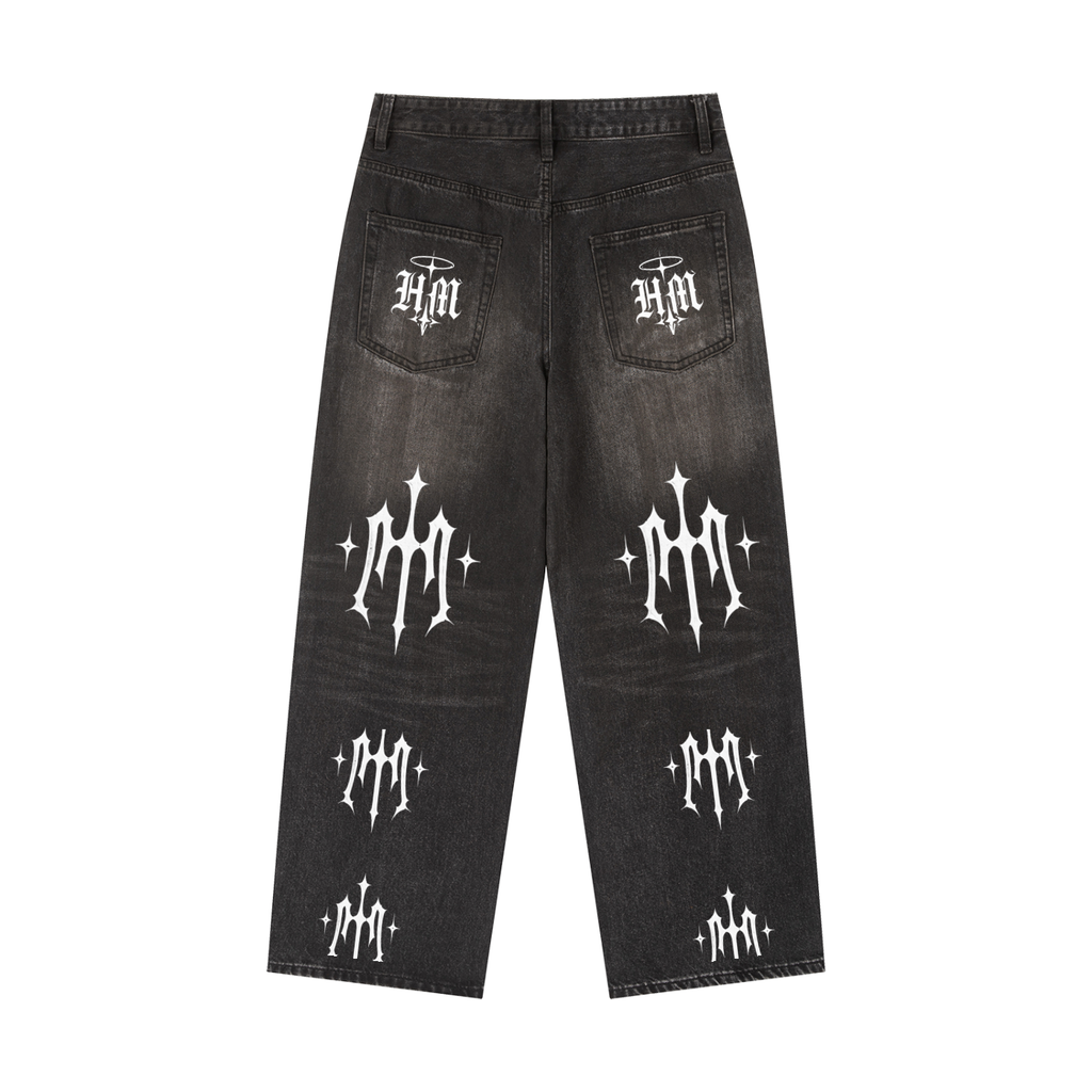 Holy Motion Monogram Heavyweight Denim Jeans