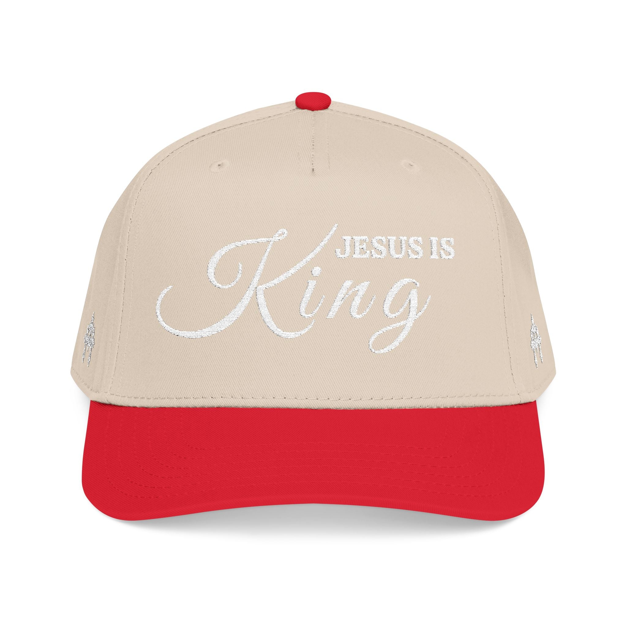 Jesus Is King Mid Profile Baseball Cap