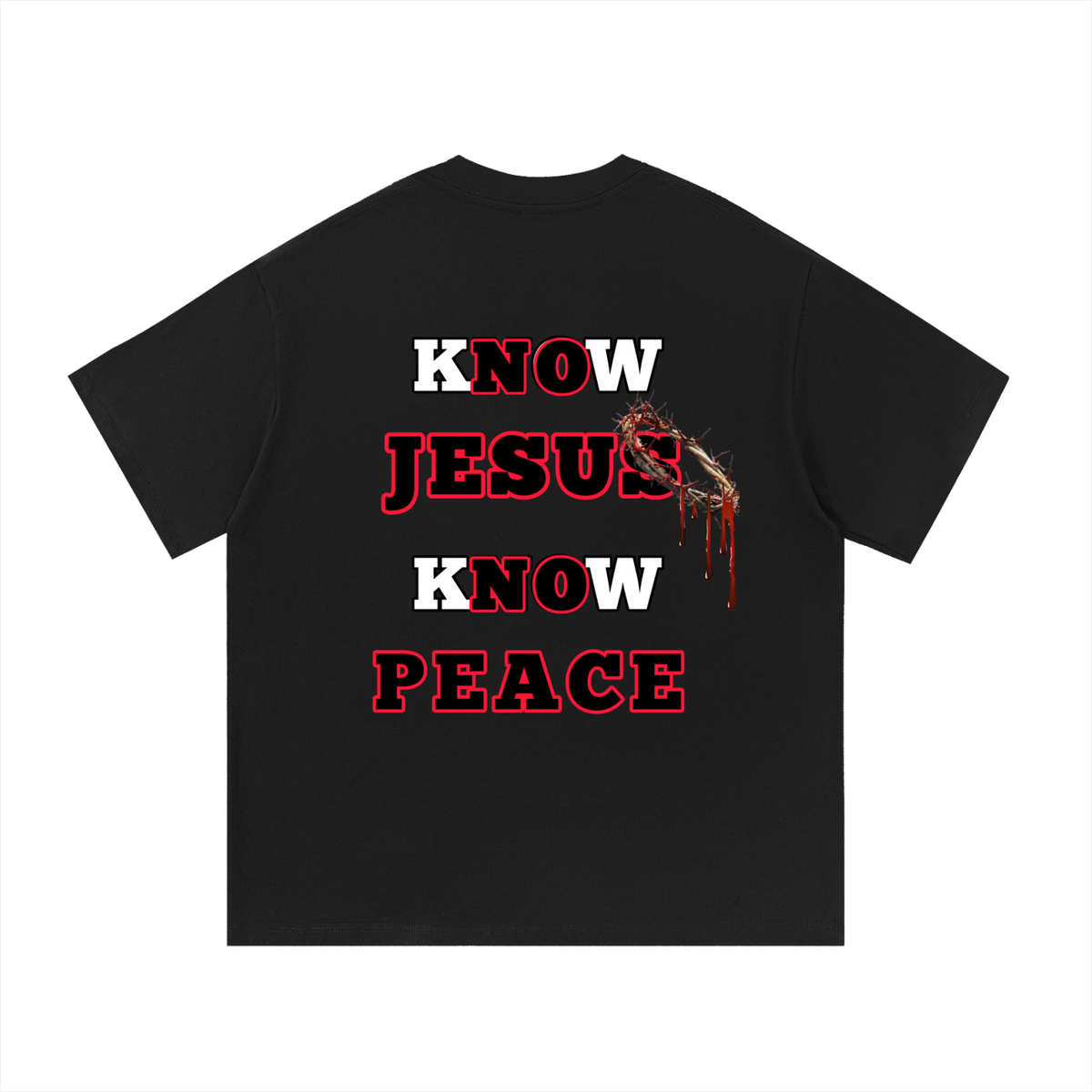 Holy Motion: Know Jesus Know Peace T-shirt