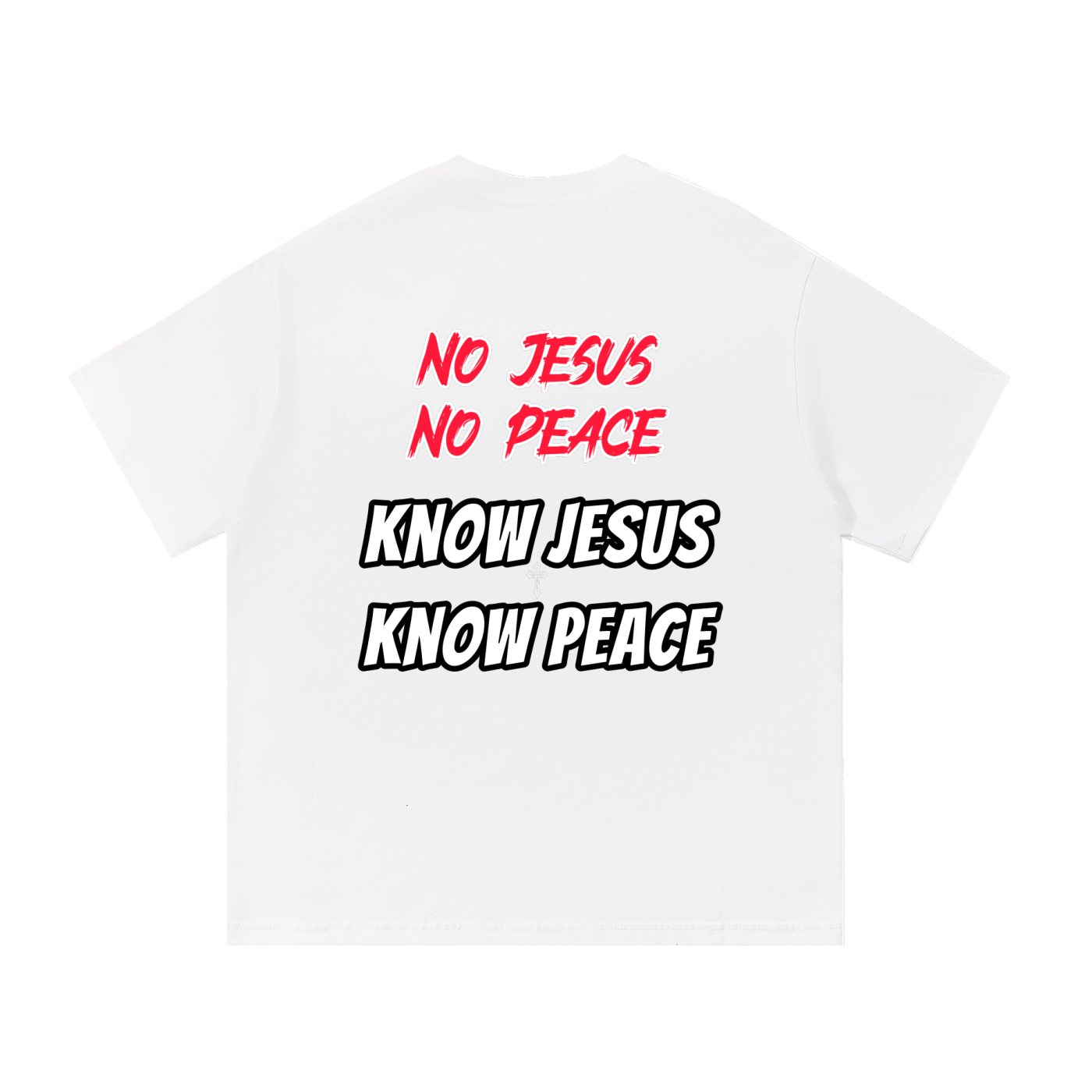 Holy Motion: Know Jesus Know Peace T-shirt