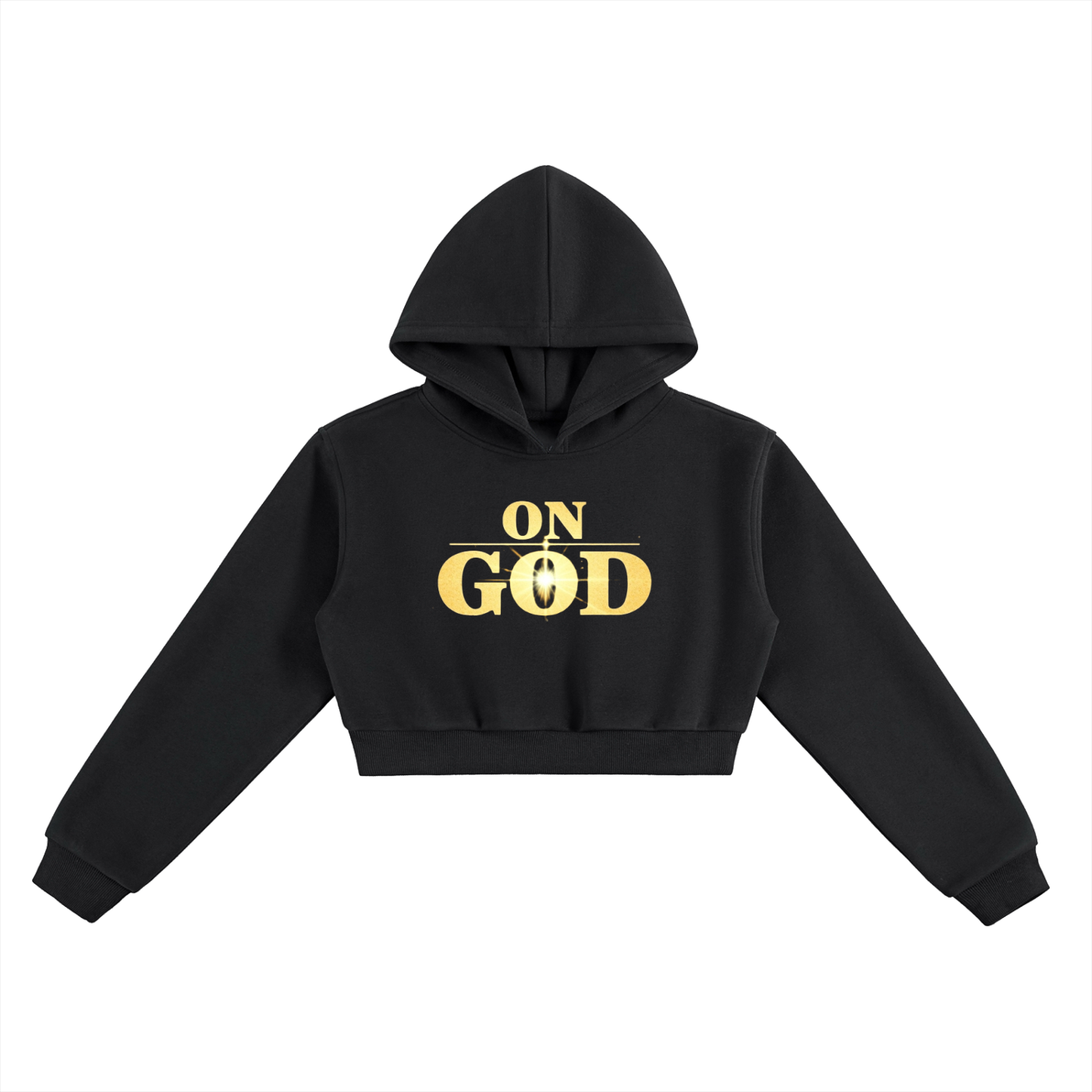 ON GOD Women's Essential Cropped Hoodie