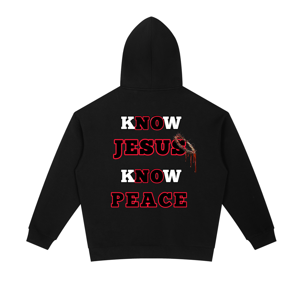 Holy Motion: Know Jesus Know Peace Hoodie