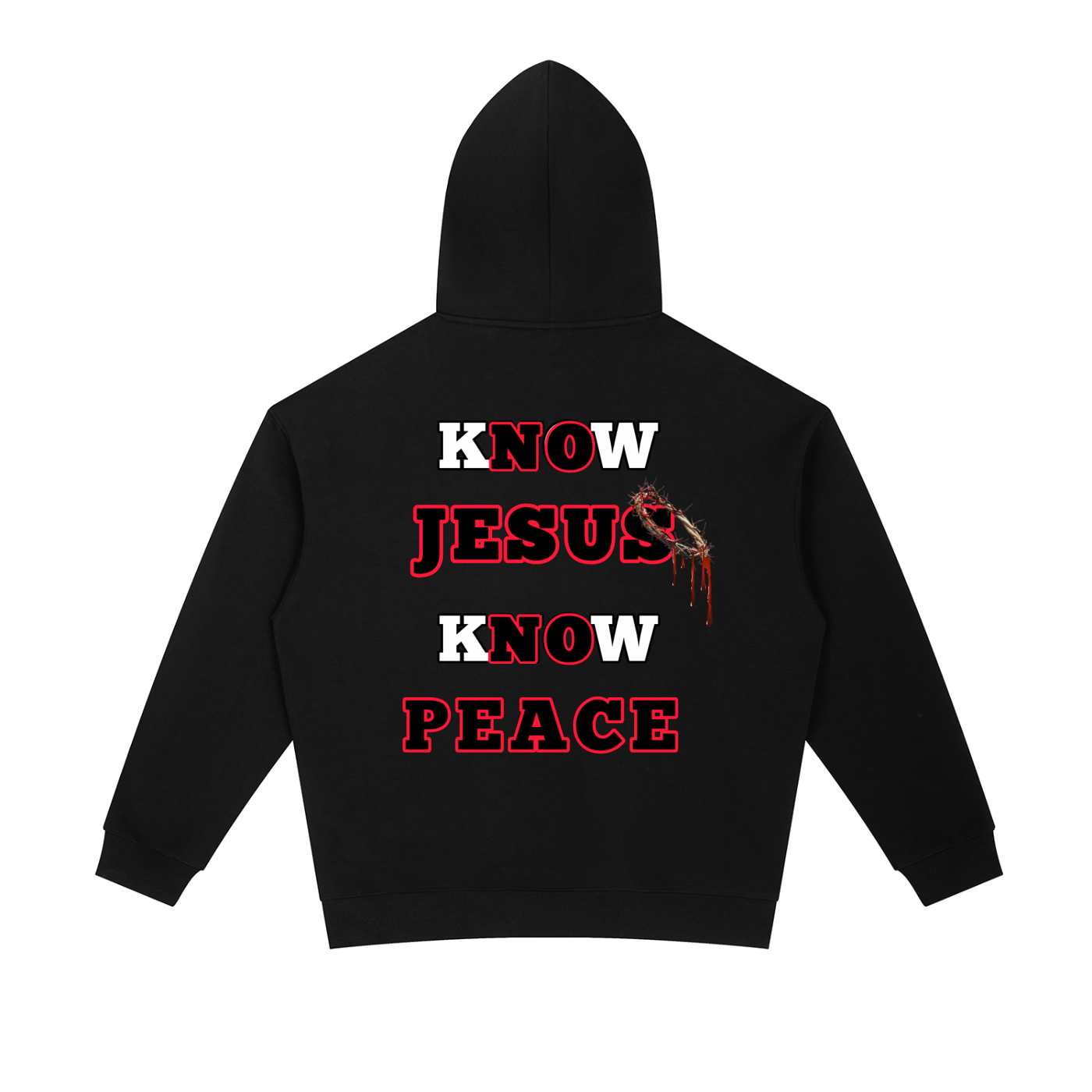 Holy Motion: Know Jesus Know Peace Hoodie