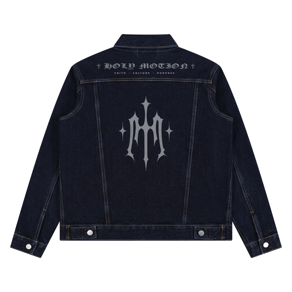 Holy Motion Vintage Wash Denim Jacket