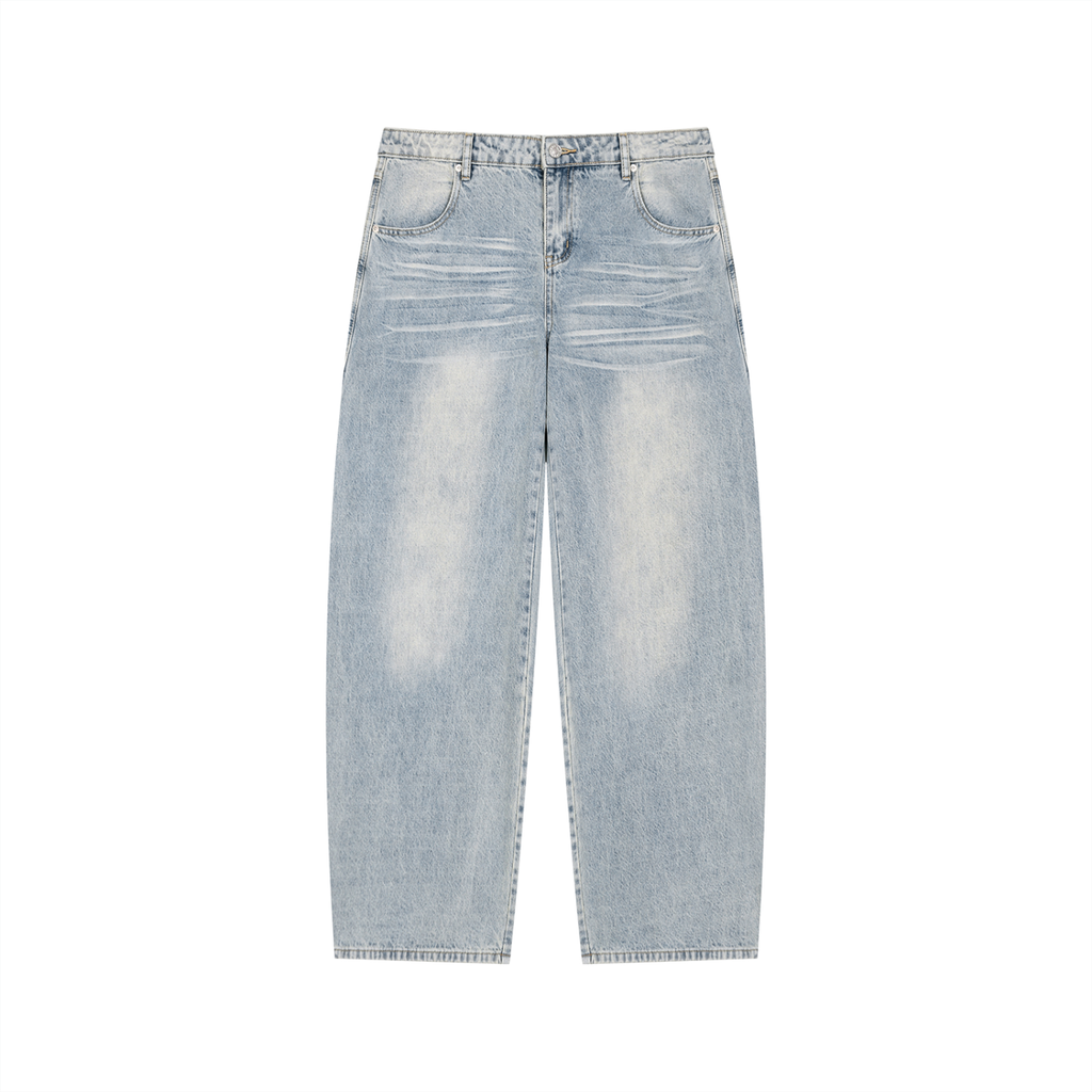 Holy Motion Wide Leg Blue Jeans