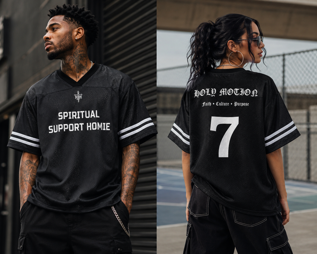 Holy Motion: Spiritual Support Homie Jersey