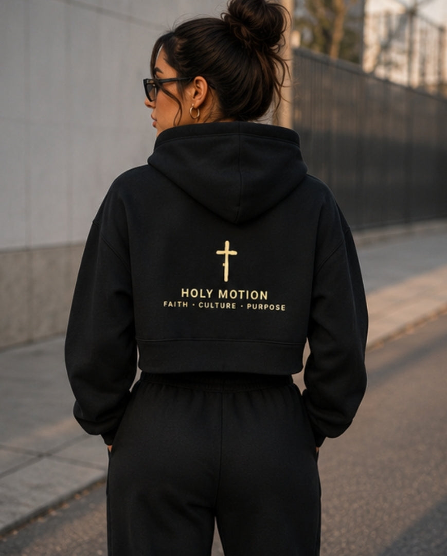 ON GOD Women's Essential Cropped Hoodie